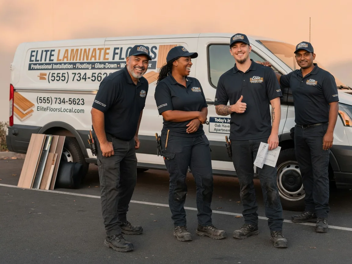Laminate flooring installation company in Encinal, TX